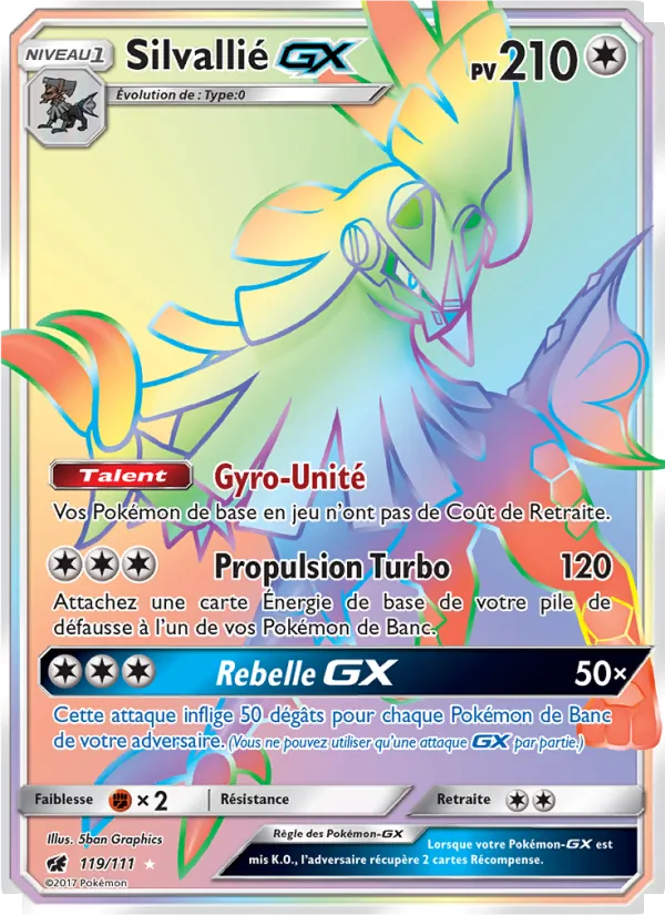 Silvallié GX, Invasion Carmin Nº 119