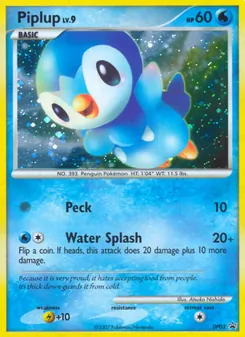 Piplup, DP Black Star Promos No. DP03