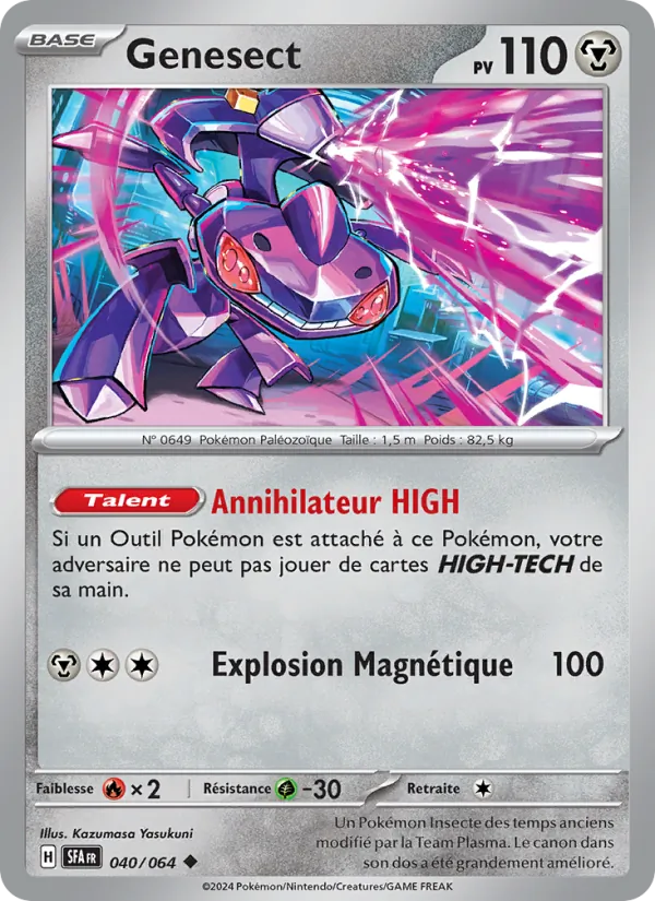 Genesect, Fable Nébuleuse No. 040