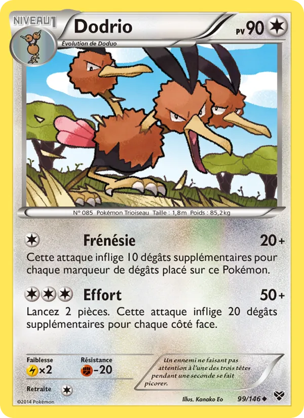 Dodrio, XY Nº 99