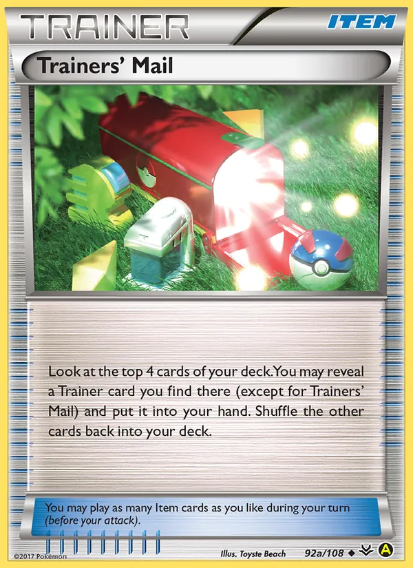Trainers' Mail, Roaring Skies Nº 92a