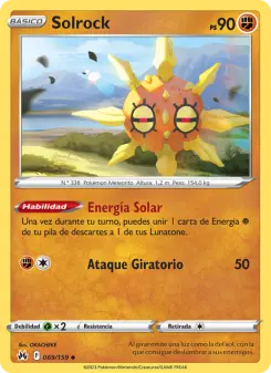 Solrock, Cenit Supremo No. 069 Normal