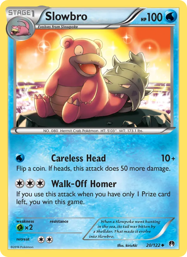 Slowbro, BREAKpoint No. 20