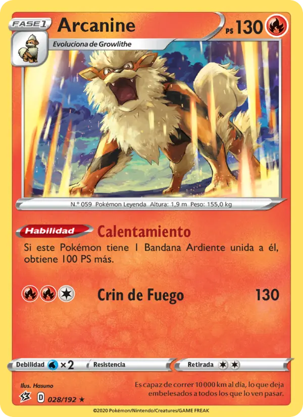 Arcanine, Choque Rebelde No. 28