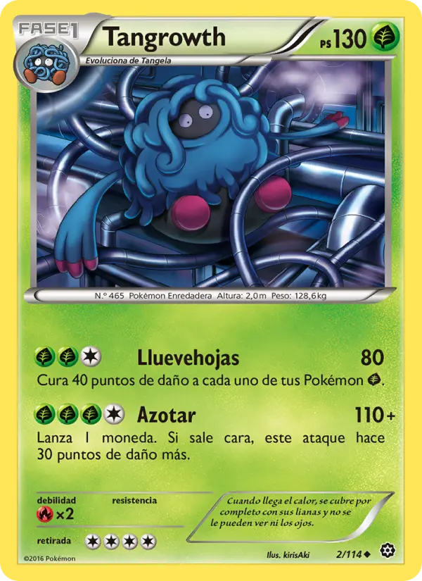Tangrowth, Asedio de Vapor Nº 2