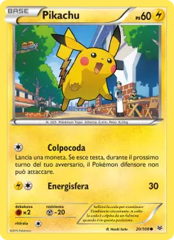 Pikachu, Furie Volanti Nº 20 Normal