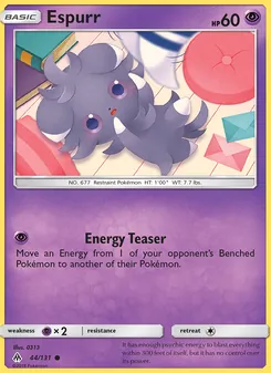 Espurr, Forbidden Light No. 44 Normal