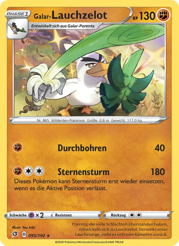 Galar-Lauchzelot, Clash der Rebellen No. 95