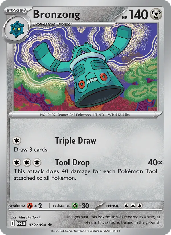 Bronzong, Phantasmal Flames Nº 072