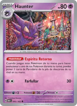 Haunter, 151 Nº 093 Normal