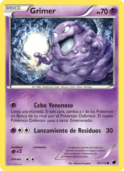 Grimer, Glaciación Plasma Nº 45 Normal