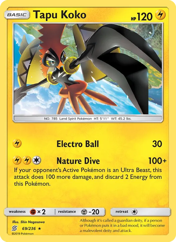 Tapu Koko, Unified Minds No. 69