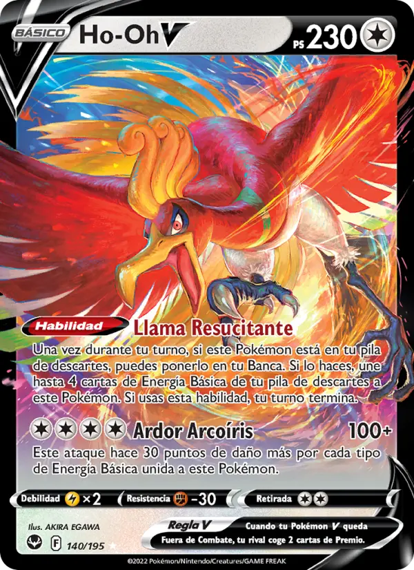 Ho-Oh V, Tempestad Plateada No. 140