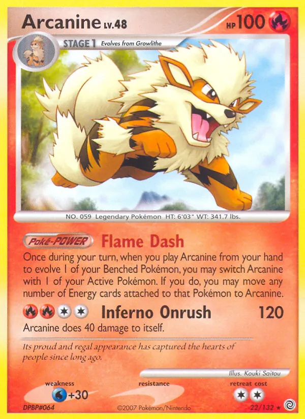 Arcanine, Secret Wonders Nº 22