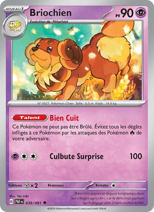 Briochien, Destinées de Paldea No. 039