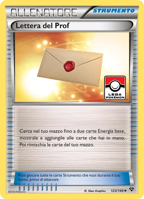 Lettera del Prof, XY No. 123