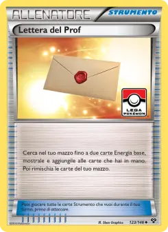 Lettera del Prof, XY Nº 123 Normal
