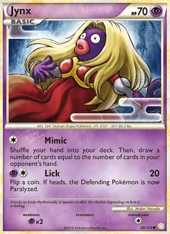 Jynx, HeartGold SoulSilver Nº 69 Normal
