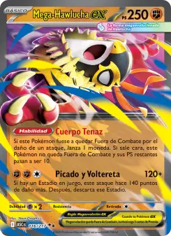 Mega-Hawlucha ex, Héroes Ascendentes No. 116 Holo
