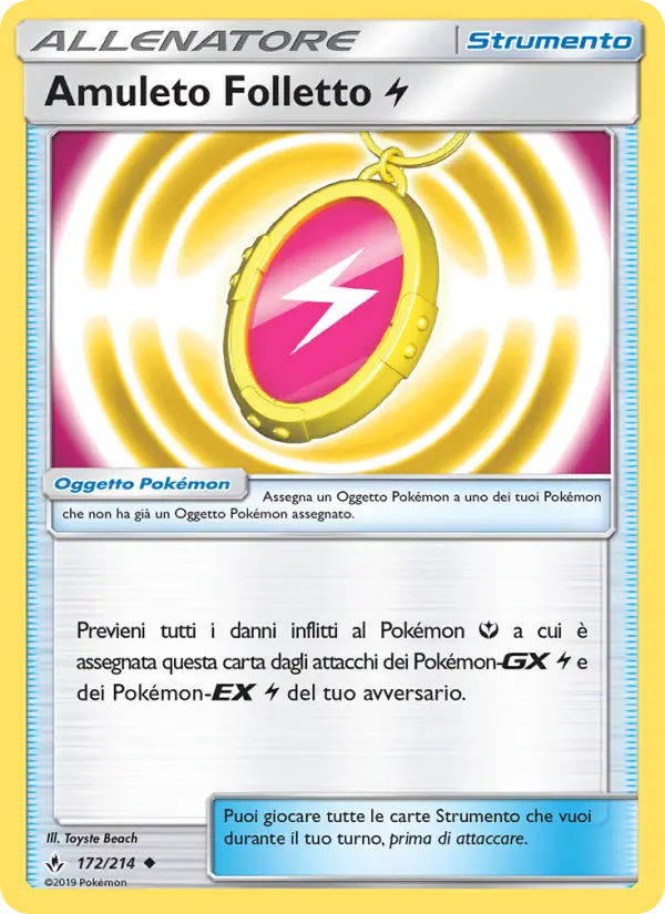 Amuleto Folletto Lightning, Legami Inossidabili Nº 172