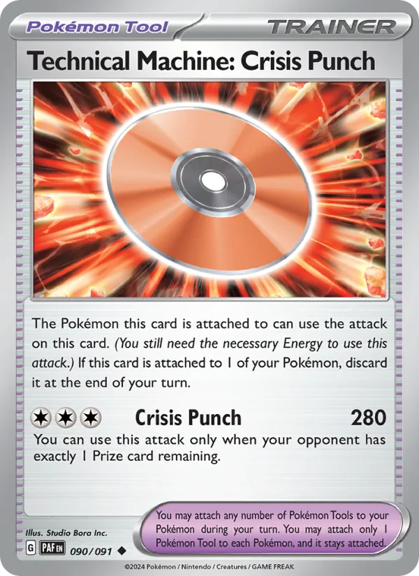 Technical Machine: Crisis Punch, Paldean Fates Nº 090