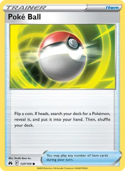Poké Ball, Crown Zenith No. 137 Normal