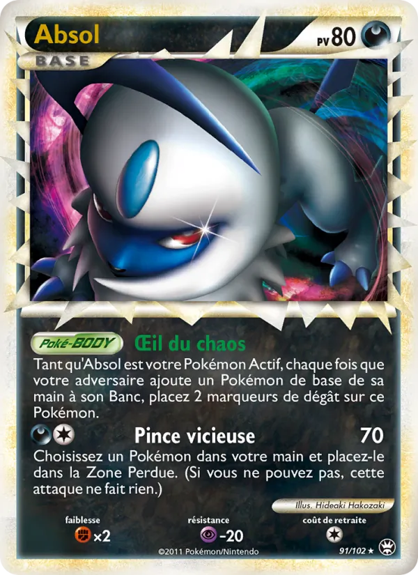 Absol, Triomphant No. 91