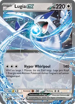 Lugia-ex, Prismatische Entwicklungen No. 082 Normal