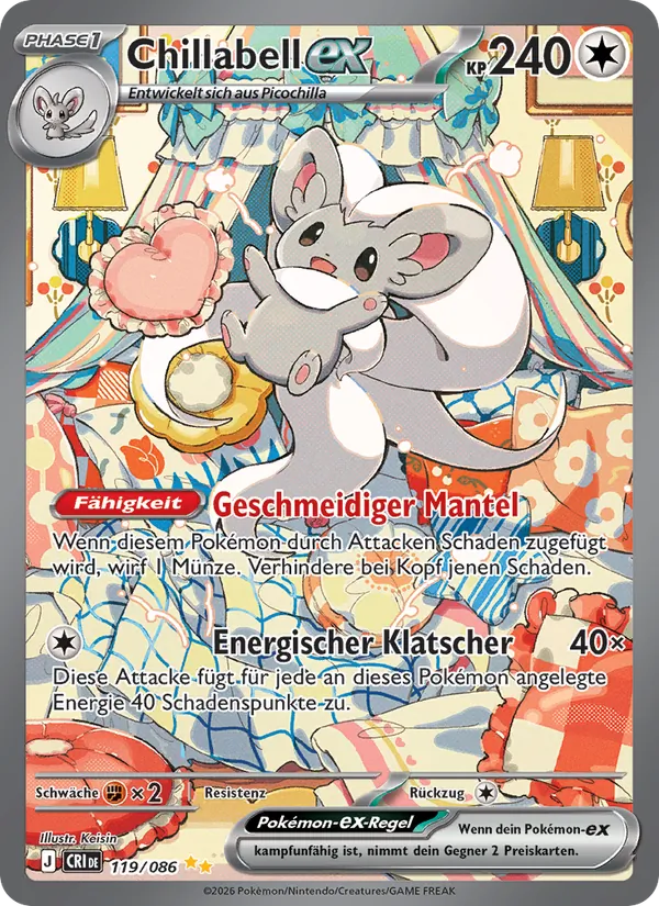 Chillabell-ex, Wachsendes Chaos No. 119