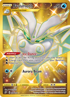 Frosmoth, Rebel Clash No. 204 Holo