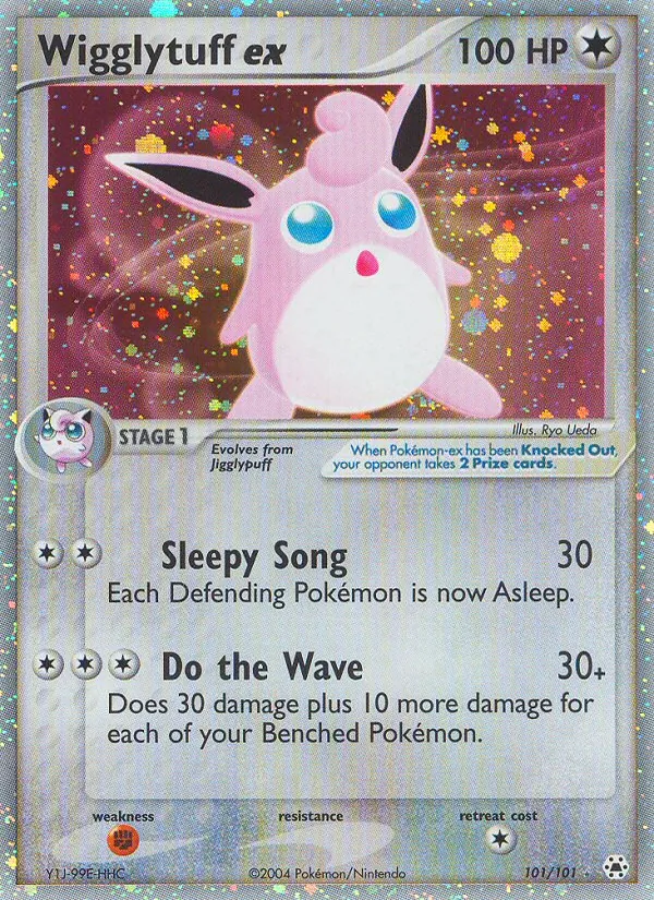 Wigglytuff ex, Hidden Legends Nº 101