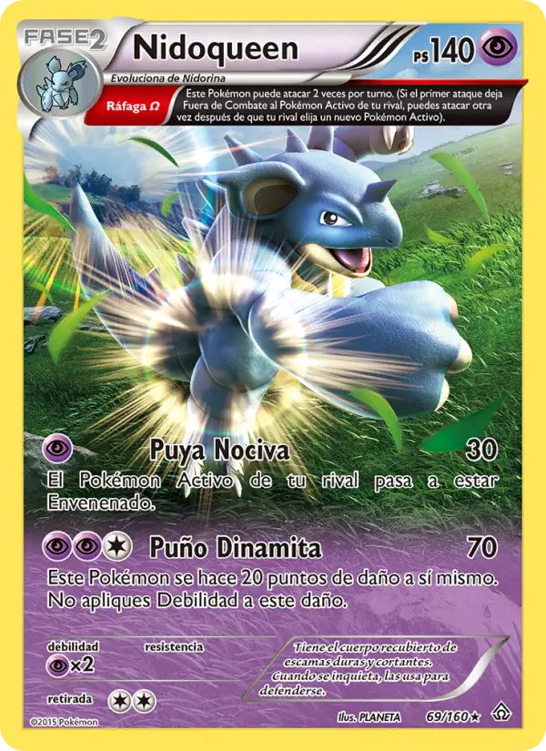 Nidoqueen, Duelos Primigenios No. 69