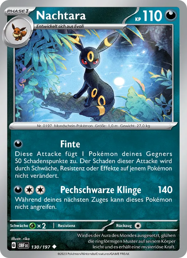 Nachtara, Obsidian Flammen Nº 130