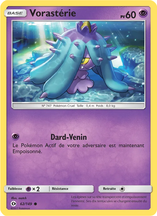 Vorastérie, Soleil et Lune No. 62