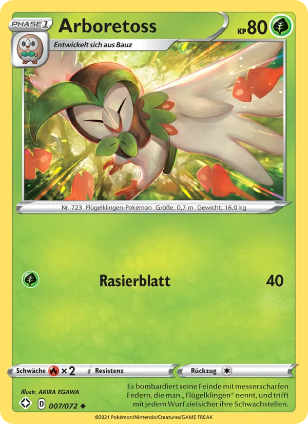 Arboretoss, Glänzendes Schicksal No. 7