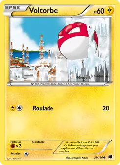 Voltorbe, Glaciation Plasma No. 32 Normal