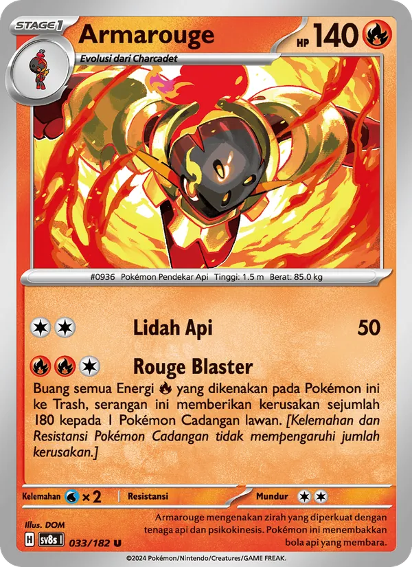 Armarouge, Kilat Rasi No. 033