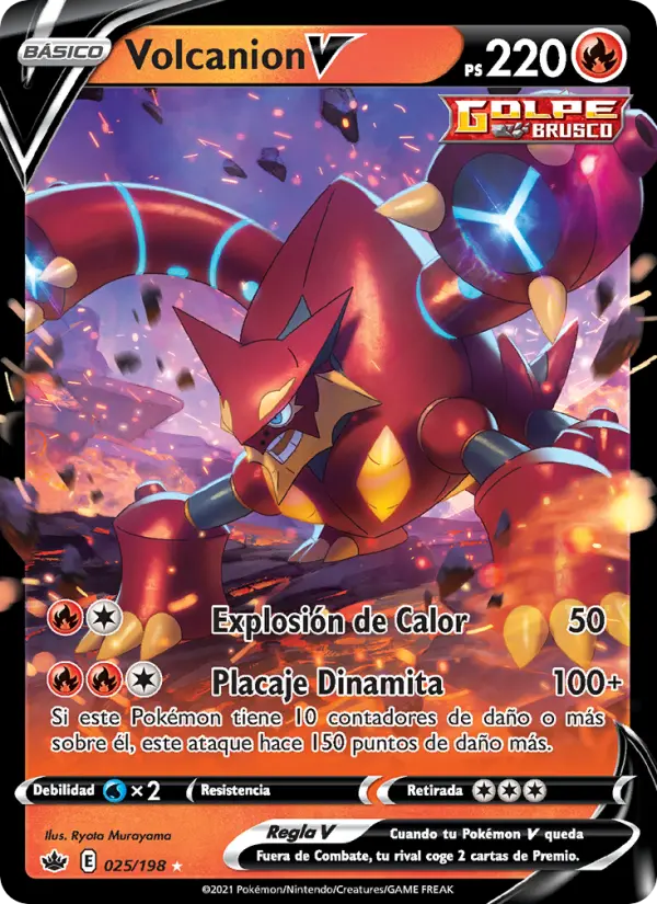 Volcanion V, Reinado Escalofriante No. 25