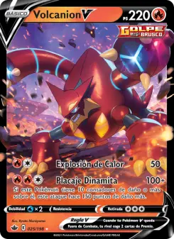 Volcanion V, Reinado Escalofriante No. 25 Holo