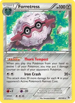 Forretress, Flashfire No. 60 Normal
