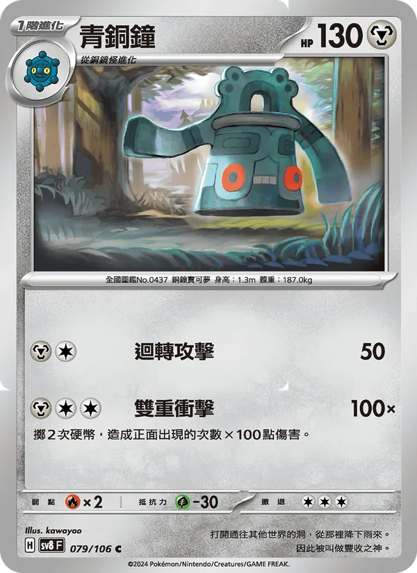 青銅鐘, 超電突圍 Nº 079