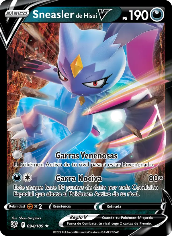Sneasler de Hisui V, Resplandor Astral No. 094