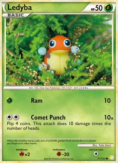 Ledyba, HeartGold SoulSilver No. 71 Normal
