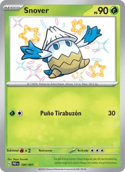 Snover, Destinos de Paldea No. 100 Holo