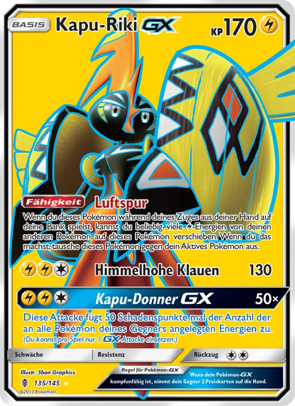 Kapu-Riki GX, Stunde der Wächter Nº 135