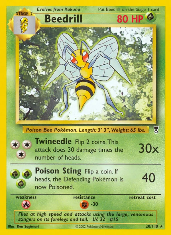 Beedrill, Legendary Collection No. 20