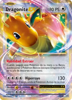 Dragonite EX, Evoluciones No. 72 Normal