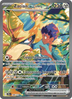 Zacian-ex di Hop, Avventure Insieme No. 186 Holo