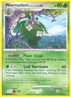 Wormadam Plant Cloak, Secret Wonders No. 41 Normal
