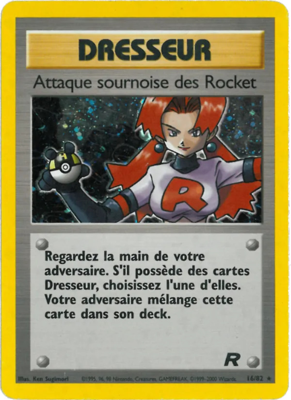 Attaque sournoise des Rocket, Team Rocket No. 16